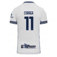 Maglie da calcio Inter Milan Joaquin Correa #11 Seconda Maglia 2024-25 Manica Corta